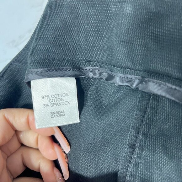 Van Heusen Women’s Black Classic Fit Straight Leg Stretch Ankle Pants Size 18NWT - Picture 10 of 11